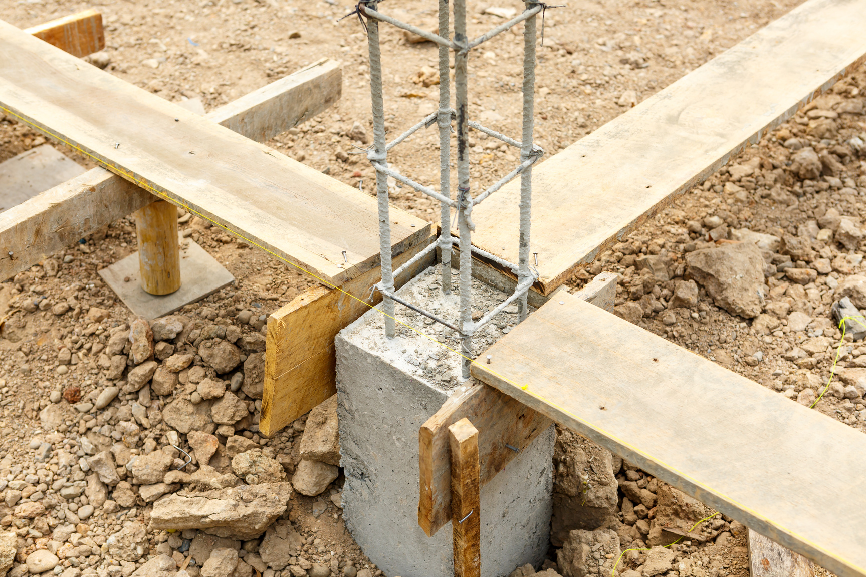 foundation steel rod for house building
